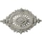 Ekena Millwork Antonio Ceiling Medallion, Hand-Painted Pot of Cream, 35 7/8"W x 22 1/2"H x 4 3/8"P CM35X22ANPCF - alternate 1